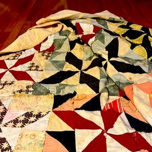Hand made quilt single bed size